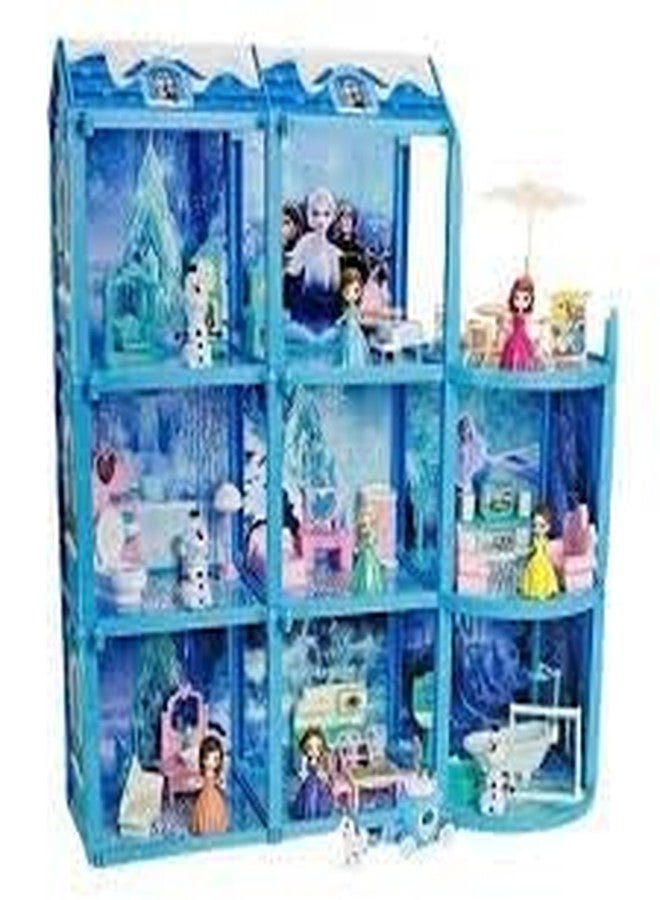 Babelly Frozen Doll House | Play Set | Girls Doll House | Play Set with Accessories | Dolls with Furniture| Role Play Set|Age for 3-8 Years (179- Pcs Frozen Doll House) - Image 2